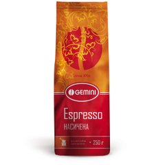 Картинка Кофе молотый Gemini Espresso Насыщенный 250 г