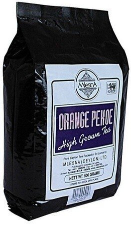 Картинка Черный чай Оранж Пеко Млесна пакет з фольги 500 г