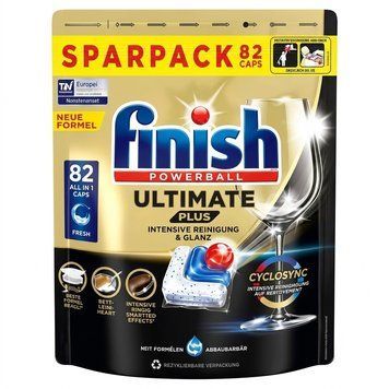 Капсулы для посудомоечной машины Finish Ultamate Plus 82 шт