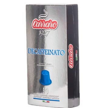 Картинка Кофе в капсулах Nespresso Carraro Decaffeinato 10шт