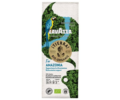 Картинка Кофе Lavazza Tierra Amazonia 100% arabica молотый 180 г