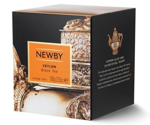 Картинка Черный чай Newby Цейлон 100 г картон (220030)