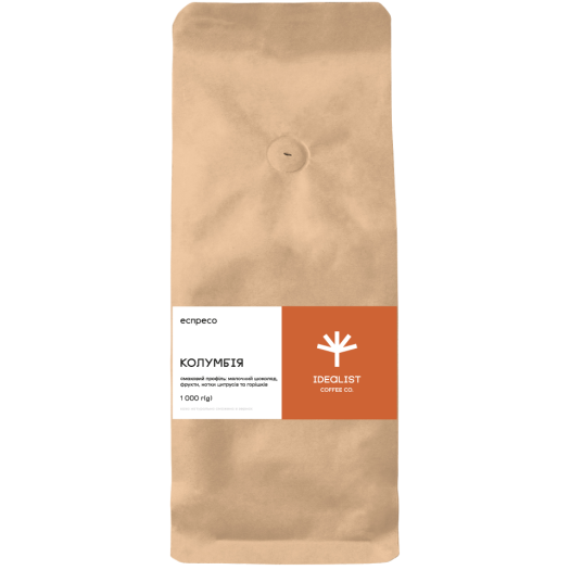 Зображення Кава в зернах Idealist Coffee Co Колумбія espresso 1 кг