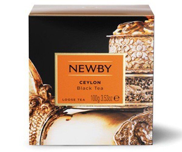 Картинка Черный чай Newby Цейлон 100 г картон (220030)