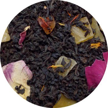 Картинка Черный чай с добавками Brayval Манго-маракуйя 100 г