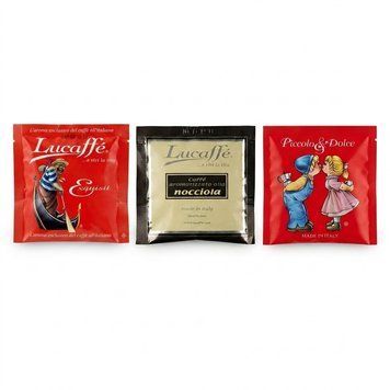 Зображення Набір кави в чалдах Lucaffe 3 види Гурман 150 шт