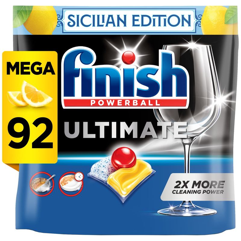 Капсули для посудомийної машини Finish Ultimate 92 шт