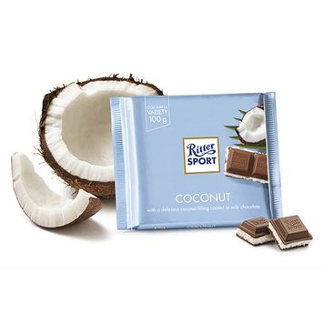 Картинка Молочный шоколад Ritter Sport Кокос 100 г