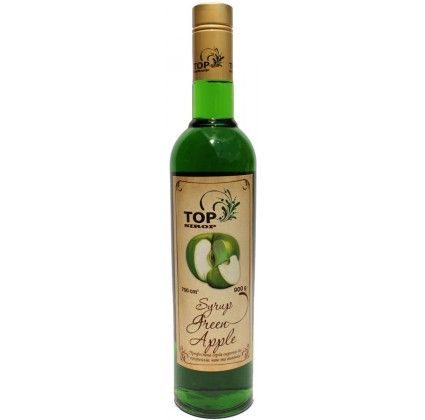 Зображення Сироп TOP зі смаком Зеленого Яблука 900 мл