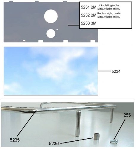 Зображення 1Y320047 Кріплення обмежуючого борту (пластм.) (560.0005.570)