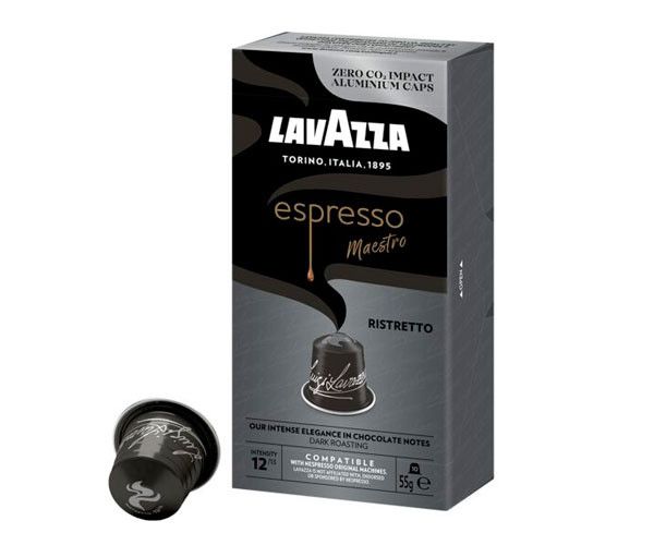 Картинка Кофе в капсулах Nespresso Lavazza Espresso Maestro Ristretto Aluminium 10шт