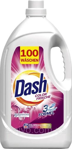 Гель для прання кольорових речей Dash Color Frische 5л, 100 прань