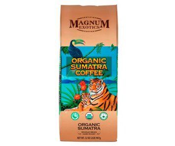 Картинка Кофе в зернах Magnum Exotics Organic Sumatra 907 г