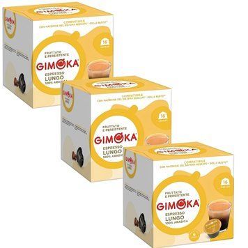 Картинка Кофе в капсулах Gimoka Lungo 16 шт (упак. 3 шт)