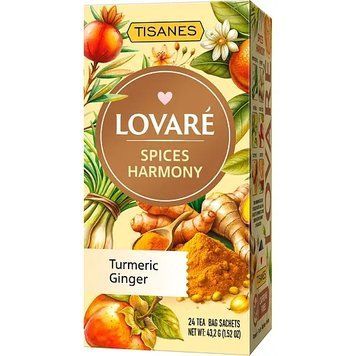 Зображення Чай Lovare Spices harmony трав'яний зі спеціями 24 пакетика