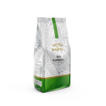 Картинка Кофе в зёрнах "Віденська кава" Арабика Индия Плантейшн А 250 г