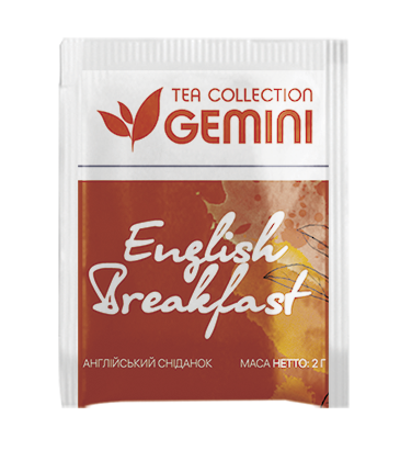 Картинка Чай черный Gemini Английский завтрак 50 шт