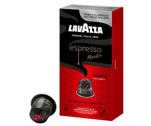 Картинка Кофе в капсулах Lavazza Nespresso Espresso Maestro Classico 10 шт