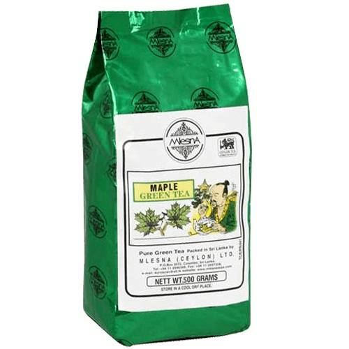 Картинка Зеленый чай Кленовый сироп Млесна пакет з фольги 500 г
