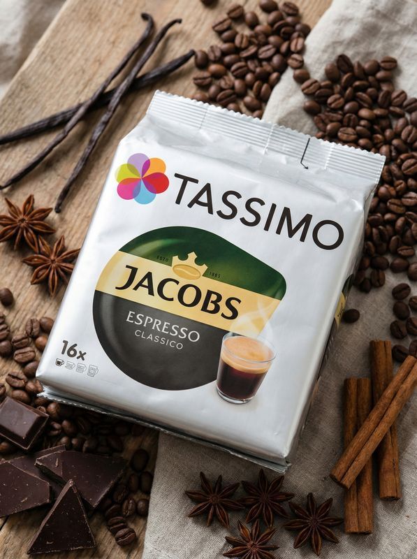 Зображення Кава в капсулах Jacobs Tassimo Monarch Espresso 16 шт
