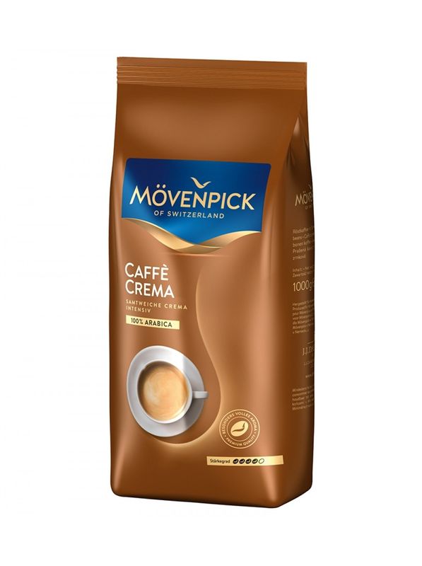 Картинка Кофе в зернах Movenpick Caffe Crema 1 кг