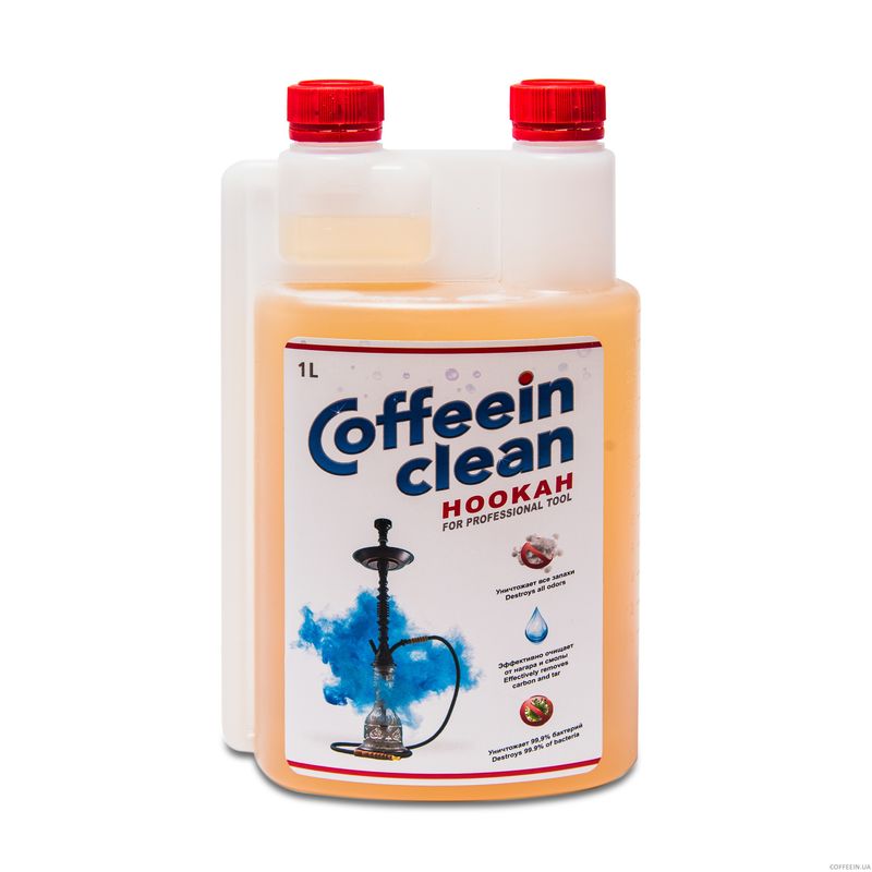 Картинка Жидкость для очистки кальяна Coffeein clean DETERGENT 1л