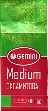 Картинка Кофе молотый Gemini Espresso Medium 100 г