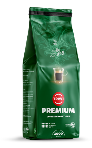 Картинка Кофе в зёрнах Trevi Premium 1 кг