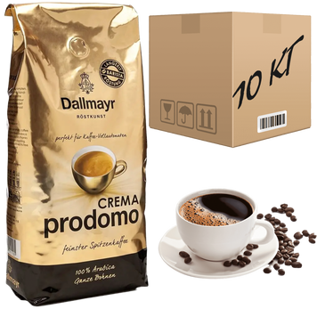 Зображення Кава в зернах Dallmayr Prodomo Crema 1 кг (ящик 10кг)