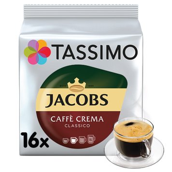 Картинка Кофе в капсулах Jacobs Tassimo Monarch Crema 16шт