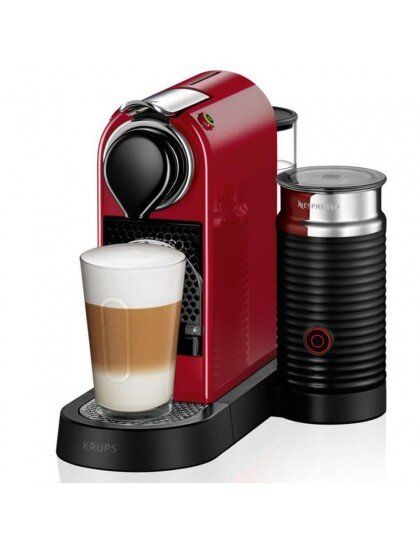Картинка Капсульная кофеварка Nespresso Citiz Milk RED