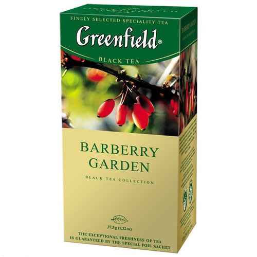 Картинка Чай Greenfield Barberry Garden 25 пакетиков