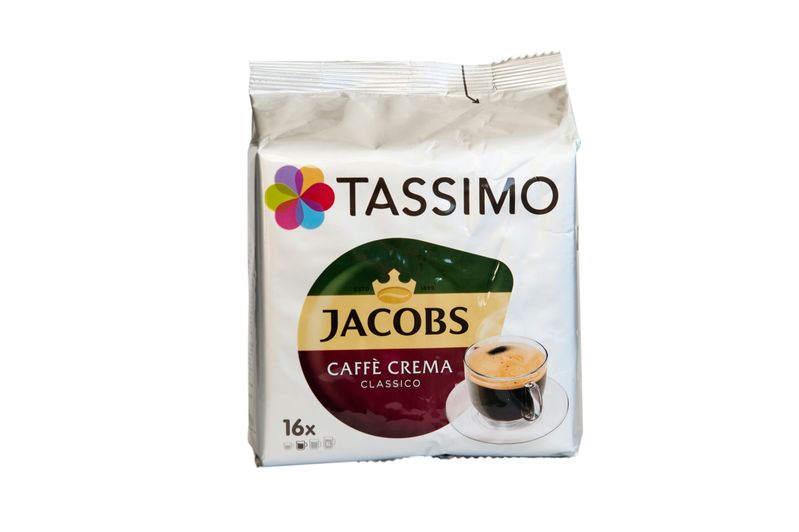 Картинка Кофе в капсулах Jacobs Tassimo Monarch Crema 16шт