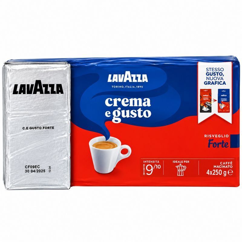 Зображення Кава мелена Lavazza Crema e Gusto Forte silver 250 г