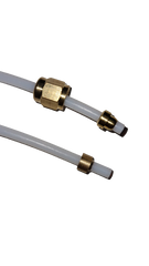 Картинка Трубка высокого давления saeco 280 мм.(Скоба-гайка)