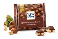 Картинка Молочный шоколад Ritter Sport Лесной орех 100 г