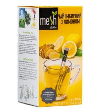 Картинка Чай саше Mesh лимонно-имбирный 32 г