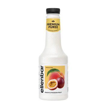 Картинка Фруктовое пюре Ellenbar Персик &ndash; маракуйя 900 г