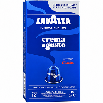 Картинка Кофе в капсулах Lavazza Crema e Gusto Risveglio Classico 10 шт