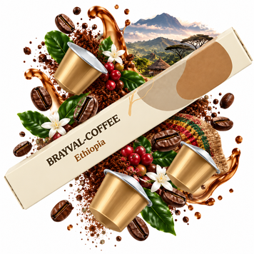 Картинка Кофе в капсулах Nespresso Brayval Ethiopia 10 шт