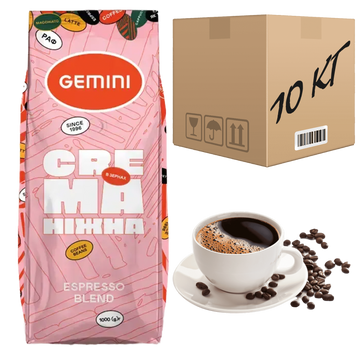 Зображення Кава в зернах Gemini Crema Ніжна 1 кг