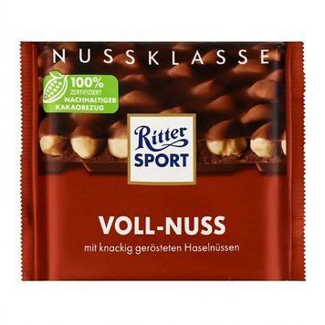 Зображення Молочний шоколад Ritter Sport Лісовий горіх 100 г