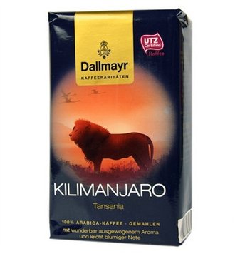 Картинка Кофе Dallmayr KLIMAHJARO молотый 250 г