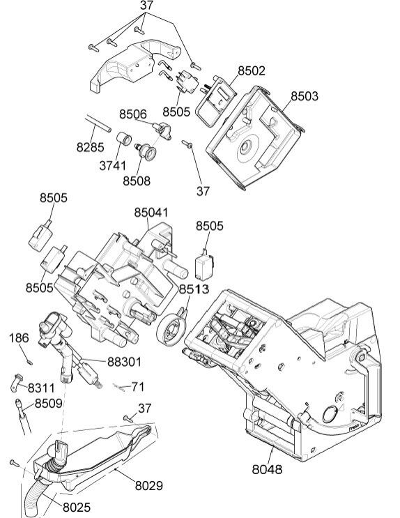 Картинка 1N330260 Управляющий диск группы заваривания Franke (560.0003.882)