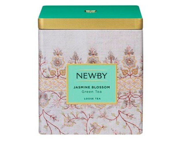 Картинка Зеленый чай Newby Цветы Жасмина ж/б 125 г (130090А)