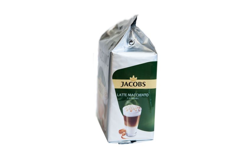 Картинка Кофе в капсулах Jacobs Tassimo Latte Caramel 8шт