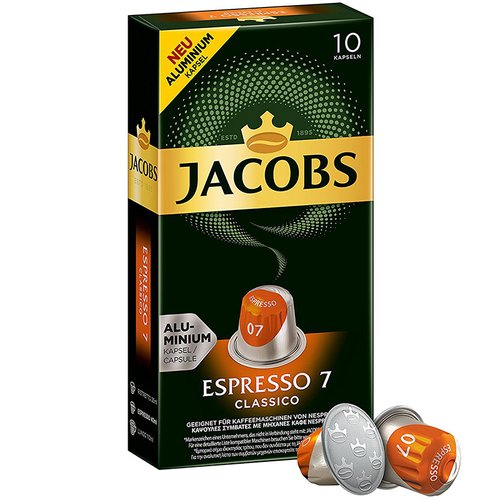 Картинка Кофе в капсулах Nespresso Jacobs Espresso Classico 10шт