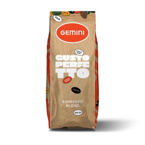 Картинка Кофе в зернах Gemini Gusto Perfetto 1 кг