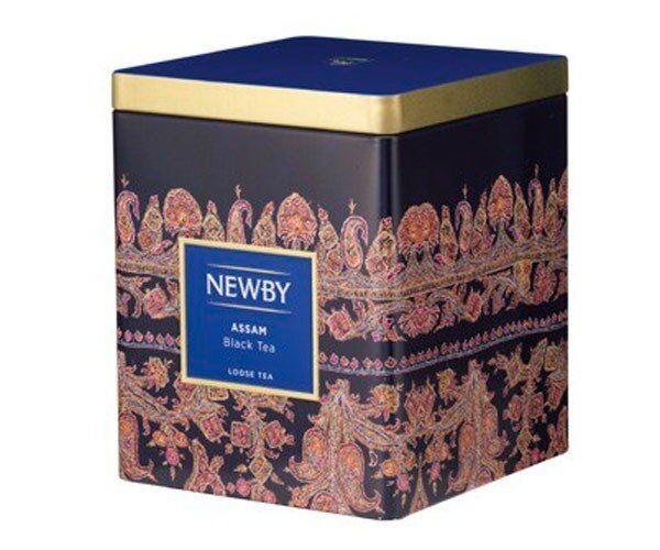 Картинка Черный чай Newby Ассам ж/б 125 г (130010А)