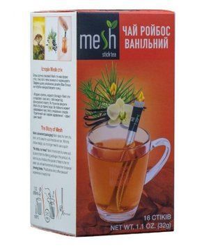 Картинка Чай саше Mesh Ройбос ванильный 32 г
